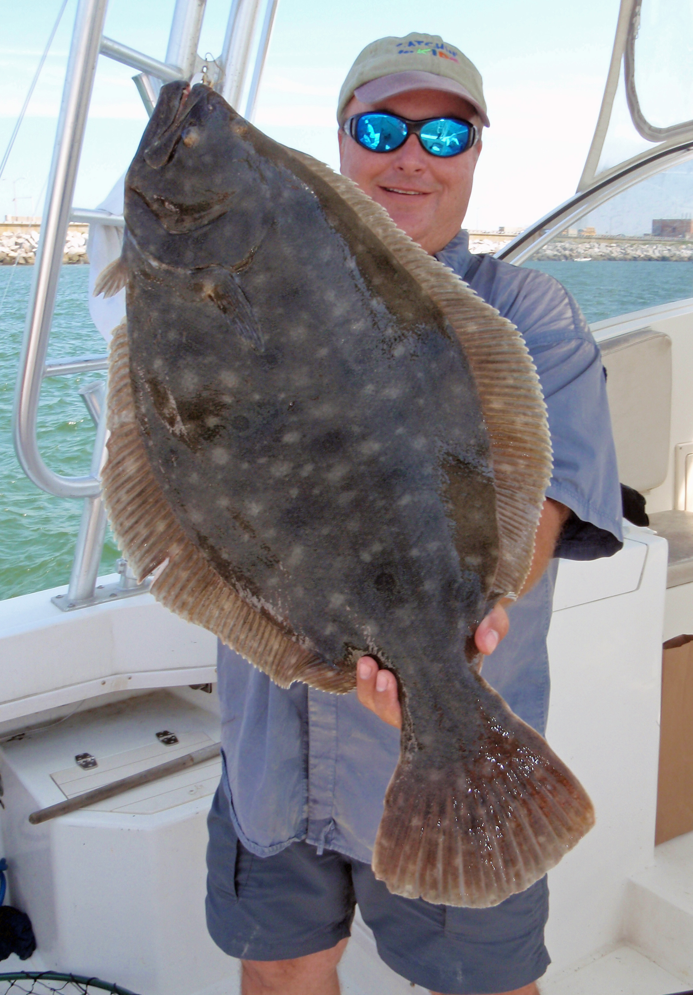 Flounder on Wireline - Peninsula Salt Water Sport Fisherman's